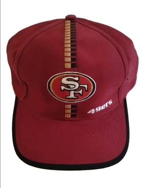 SF 49ers Maroon Logo Athletic Design Cap